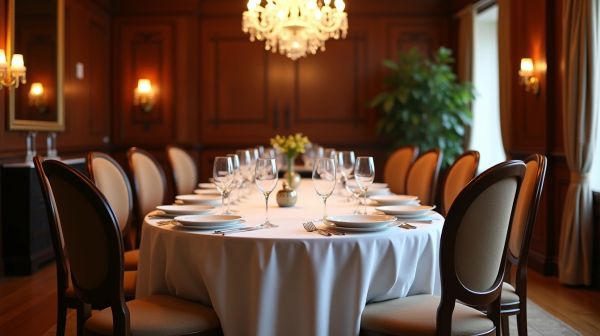 Chef à domicile ou restaurant étoilé : le calcul honnête pour une table de huit
