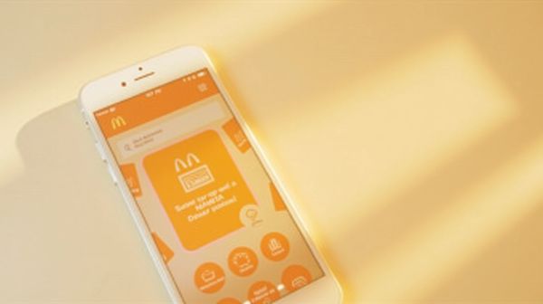 Commandes simplifiées avec l'application McDonald's
