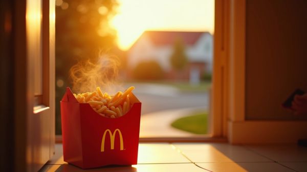 Faites-vous livrer votre McDonald's à domicile rapidement