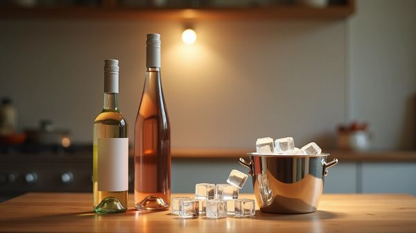 Le bon accessoire pour servir blanc et rosé à température